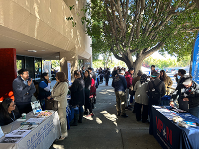 The Canoga Park WorkSource Center 2022 Fall Community Job Fair attracted hundreds of job seekers for the over 40 employers offering jobs