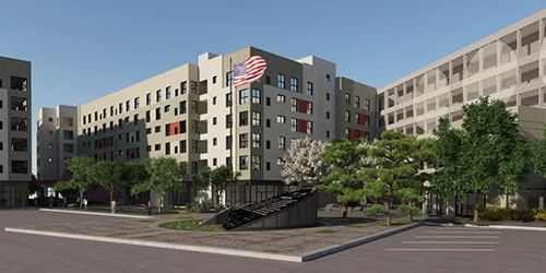 architectural rendering of the First Street North Project