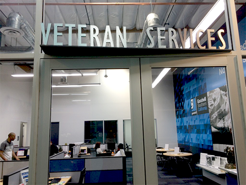Veterans Services office at the Northeast Los Angeles WorkSource Center, operated by EWDD partner Goodwill of Southern California